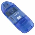 TITANUM TA101B kortelių skaitytuvas USB 2.0 Mėlyna TITANUM TA101B kortelių skaitytuvas USB 2.0 Mėlyna