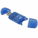 TITANUM TA101B karšu lasītājs USB 2.0 Zils TITANUM TA101B karšu lasītājs USB 2.0 Zils