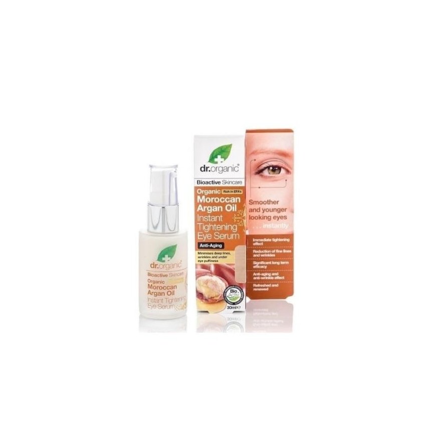 Dr Organic Maroko argano aliejaus akių serumas 30ml