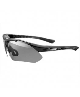 Rockbros 10143 photochromic UV400 cycling glasses - black