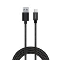 Savio CL-129 USB-kaabel 2 m USB 2.0 USB A USB C Must Savio CL-129 USB-kaabel 2 m USB 2.0 USB A USB C Must