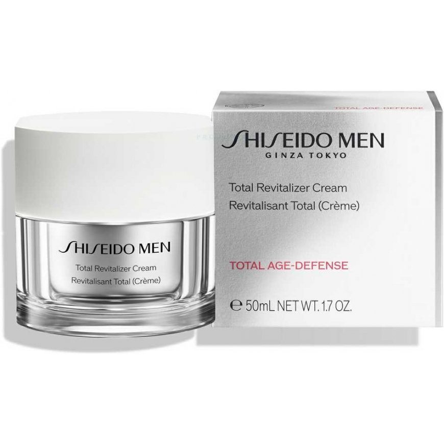 Shiseido Men Total Revitalizante Crema Revitalizante, 50 ml – 4