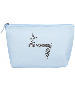 Ilu Ilū Blue Cotton Toiletry Bag 1 U