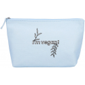 Ilu Ilū Blue Cotton Toiletry Bag 1 U Ilu Ilū Blue Cotton Toiletry Bag 1 U