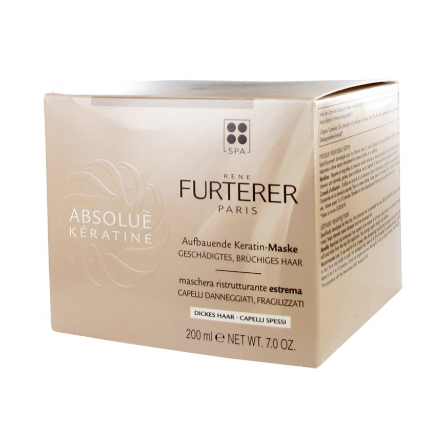 René Furterer Absolue Keratine restorative mask for thick hair 200 ml – 3
