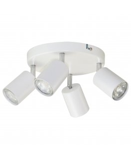 Hanging lamp Orno Rino SP 4, wall and ceiling lamp, GU10 max. 4x50W, IP20, white