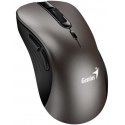 Bevielė pelė, Genius Ergo 8100S, titanas, optinė, 1600DPI