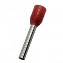 Hismart Pressed insulated tip for 6mm2/10AWG wire, copper, red, 100 pcs. Hismart Pressed insulated tip for 6mm2/10AWG wire, copper, red, 100 pcs.