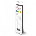 Savio CL-123 USB kabelis 1 m USB 2.0 USB A Micro-USB B Balts