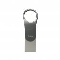Silicon Power Mobile C80 USB-välkmälu 64 GB USB Type-A / USB Type-C 3.2 Gen 1 (3.1 Gen 1) Titaanium