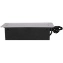 Orno Furniture socket recessed into the table top with flat milled edge, USB charger and 3 m cable, 2x2P+Z, 2xUSB, silver Orno Furniture socket recessed into the table top with flat milled edge, USB charger and 3 m cable, 2x2P+Z, 2xUSB, silver