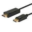 Savio CL-56 videokaapeli-adapteri 1,5 m DisplayPort HDMI-tyyppi A (vakio) Musta Savio CL-56 videokaapeli-adapteri 1,5 m DisplayPort HDMI-tyyppi A (vakio) Musta