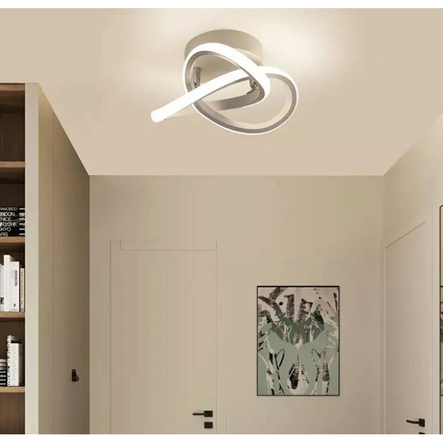 Lubinis šviestuvas ATL ZD77D Plafon LED modernus 12,5w baltas – 2