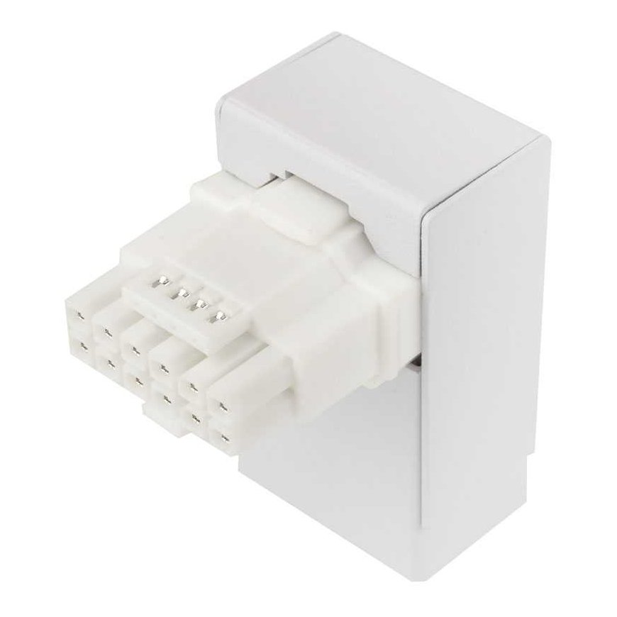 Kolink Core Pro 12V-2x6 90 Degree Adapter - Type 1 - White