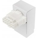 Kolink Core Pro 12V-2x6 90 Degree Adapteris - Type 1 - Baltas Kolink Core Pro 12V-2x6 90 Degree Adapteris - Type 1 - Baltas