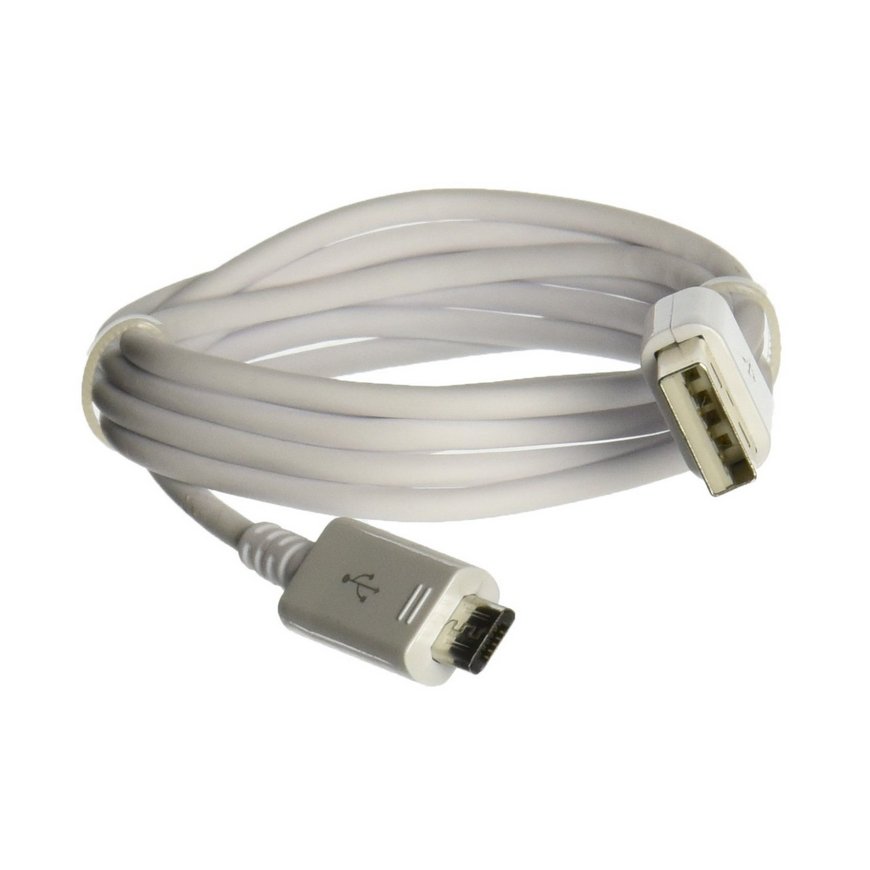 Samsung USB/microUSB USB kabelis 0,9 m USB 2.0 Micro-USB A USB A Balts