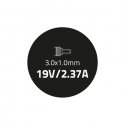 Qoltec 51508.45W адаптер питания / инвертор Для помещений Черный Qoltec 51508.45W адаптер питания / инвертор Для помещений Черный