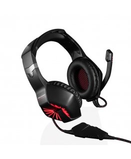 Modecom VOLCANO MC-839 SWORD Austiņas Vadu Speļu Melns