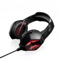 Modecom VOLCANO MC-839 SWORD Laisvų rankų įranga Vielinis Su lankeliu Žaidimams Juoda