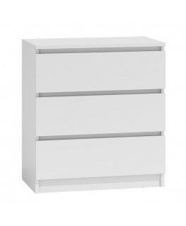 Topeshop M3 BIEL комод
