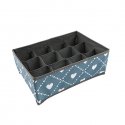 Infinity Recycled Box 23x8x5cm grey