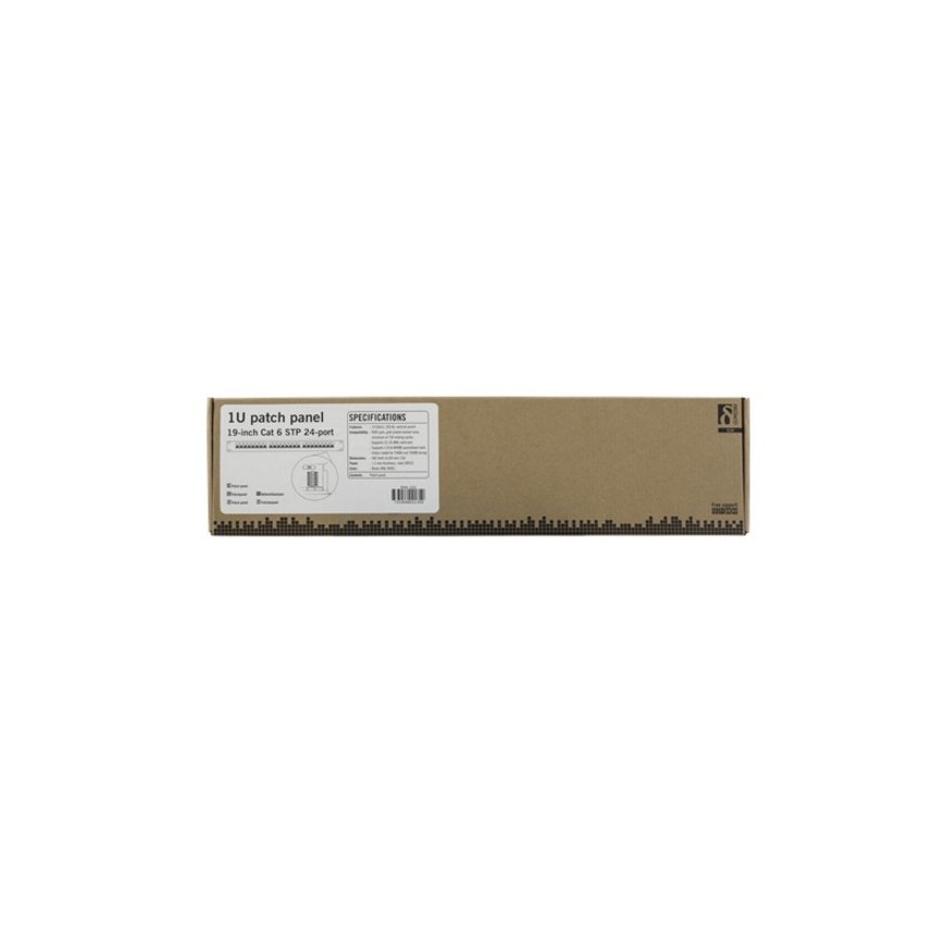 Deltaco PAN-201 pistikupesa 1U – 4