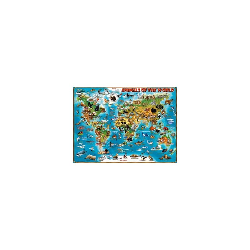 Ravensburger 13257 pusle 300 tk Maakaardid – 2
