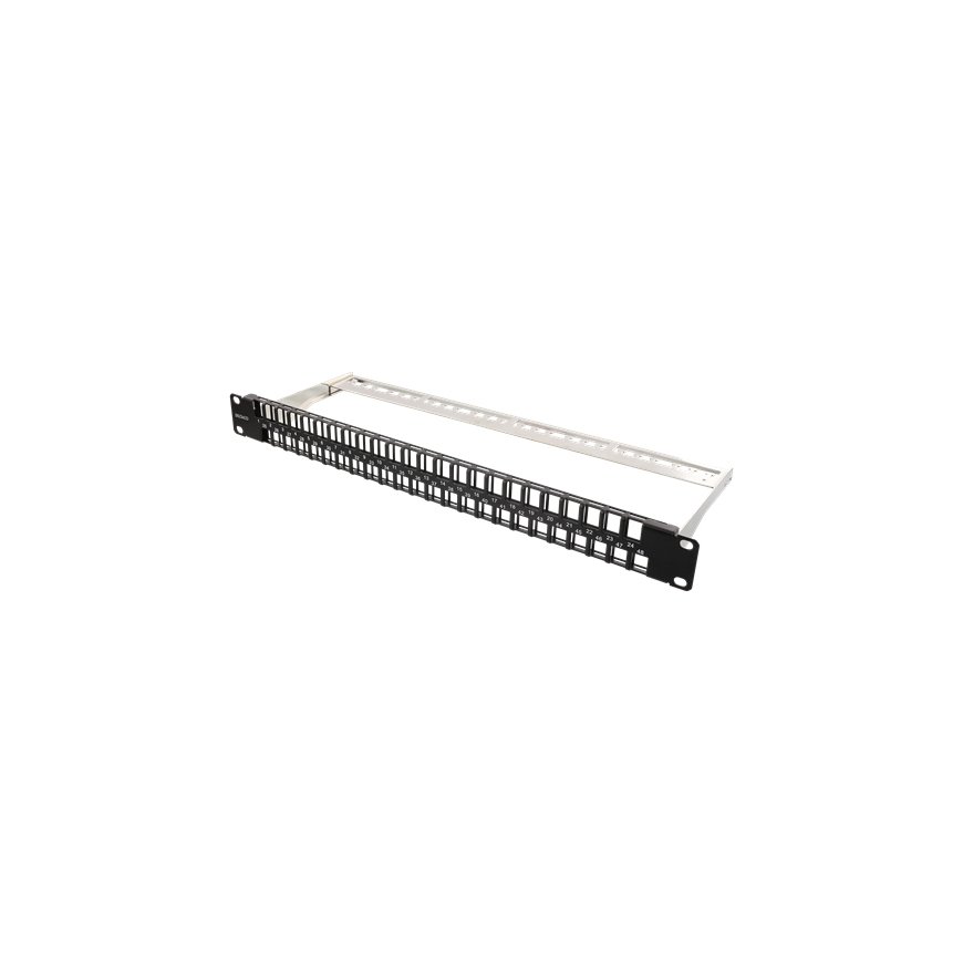 Deltaco PAN-115 komutācijas panelis 1U