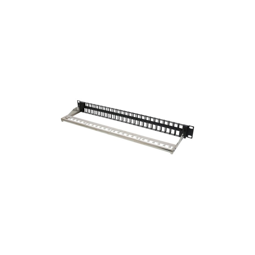 Deltaco PAN-115 kytkentäpaneeli 1U – 2