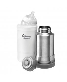Tommee Tippee Travel Bottle And Food Warmer toidusoojendaja Roostevaba teras, Valge