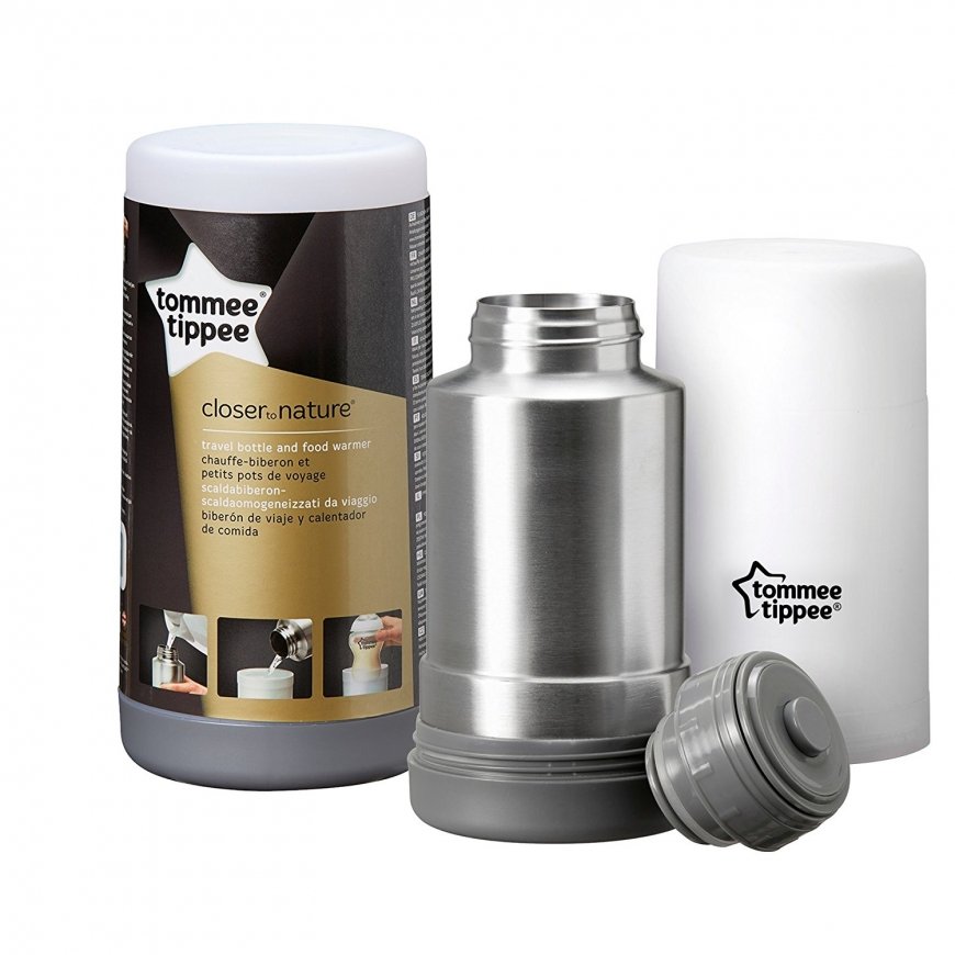 Tommee Tippee Travel Bottle And Food Warmer toidusoojendaja Roostevaba teras, Valge – 3