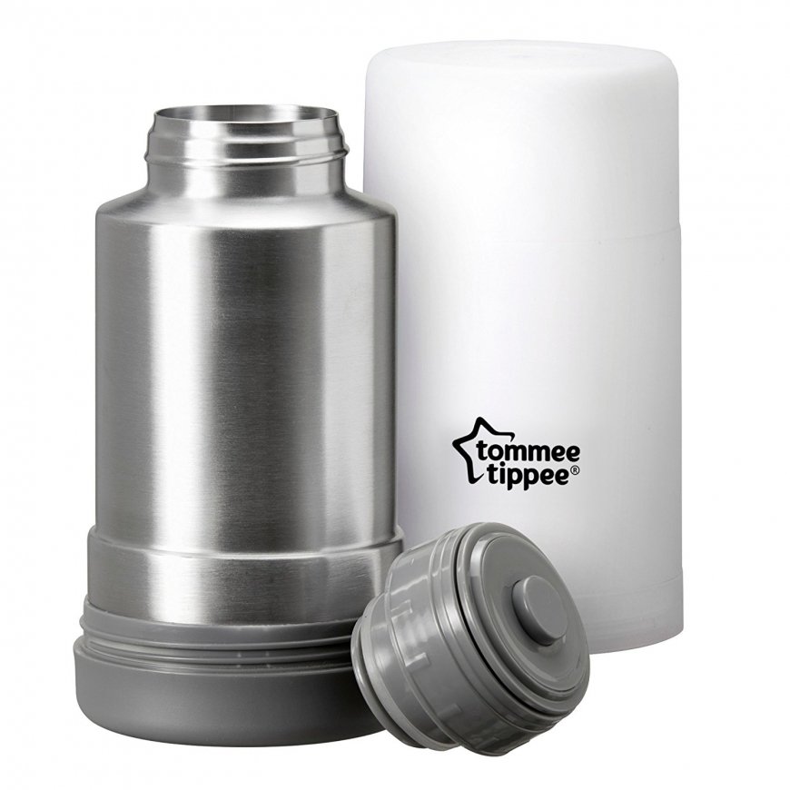 Tommee Tippee Travel Bottle And Food Warmer ierīces ēdiena uzsildīšanai Nerūsējošs tērauds, Balts – 4