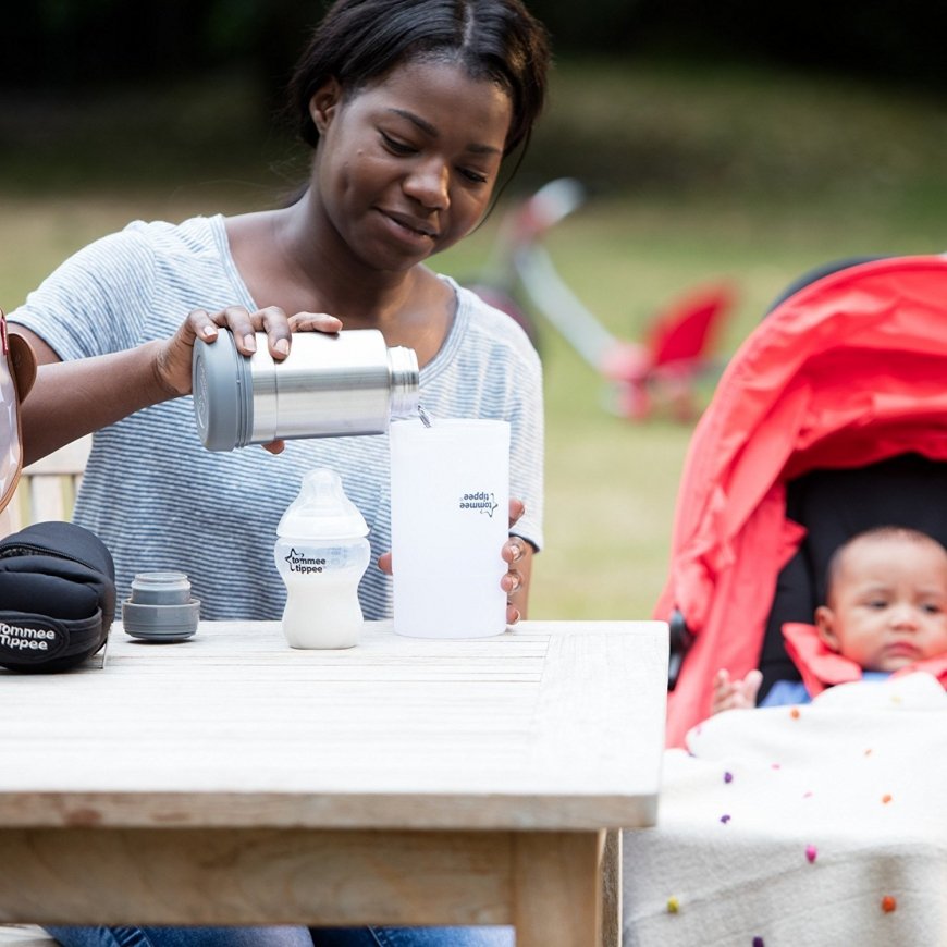 Tommee Tippee Travel Bottle And Food Warmer ruoanlämmitin Ruostumaton teräs, Valkoinen – 5