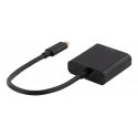 Deltaco USBC-HDMI8 USB grafiikka-adapteri Musta Deltaco USBC-HDMI8 USB grafiikka-adapteri Musta