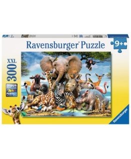 Ravensburger African Friends Puzle 300 pcs Dzīvnieki