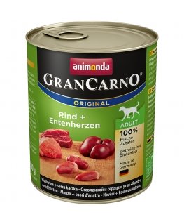 animonda GranCarno Original Говядина, Утка Взрослый 800 g