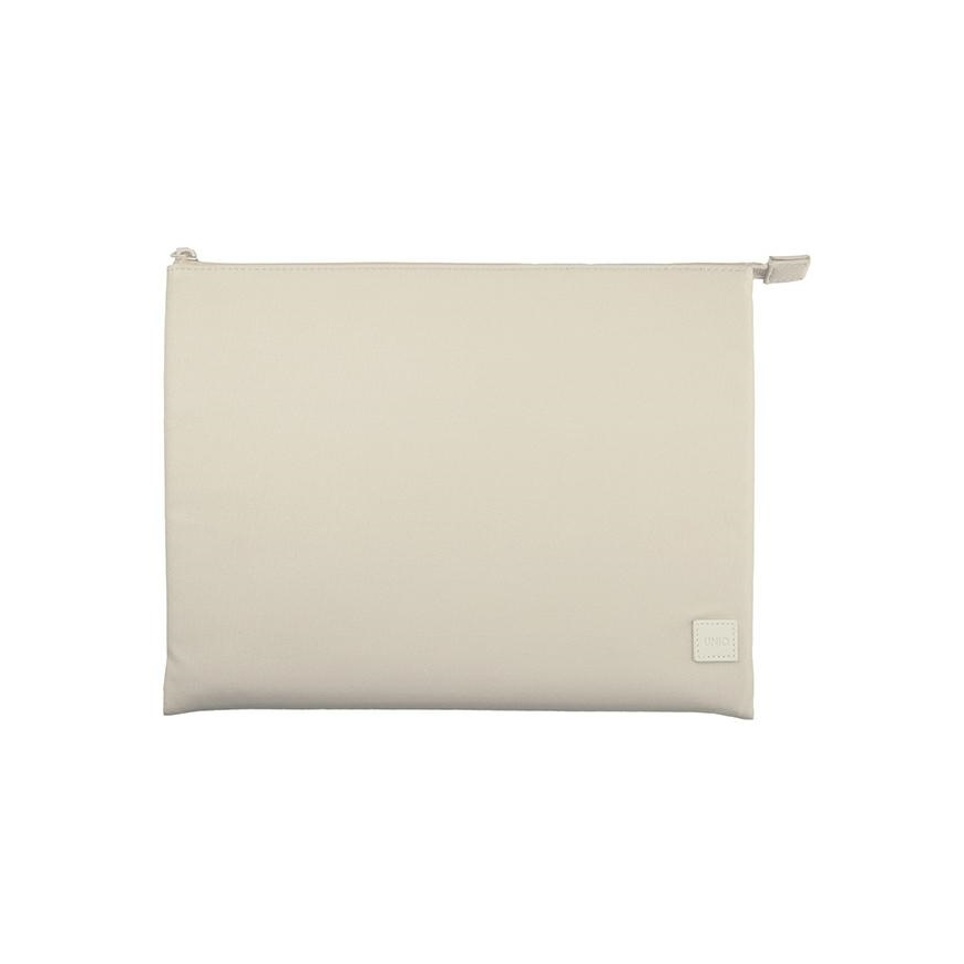 Case UNIQ etui Lyon laptop Sleeve 14" sand color/seasalt light beige Waterproof RPET
