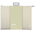 Dėklas UNIQ etui Lyon laptop Sleeve 14" smėlio spalva/seasalt light beige Atsparus vandeniui RPET Dėklas UNIQ etui Lyon laptop Sleeve 14" smėlio spalva/seasalt light beige Atsparus vandeniui RPET