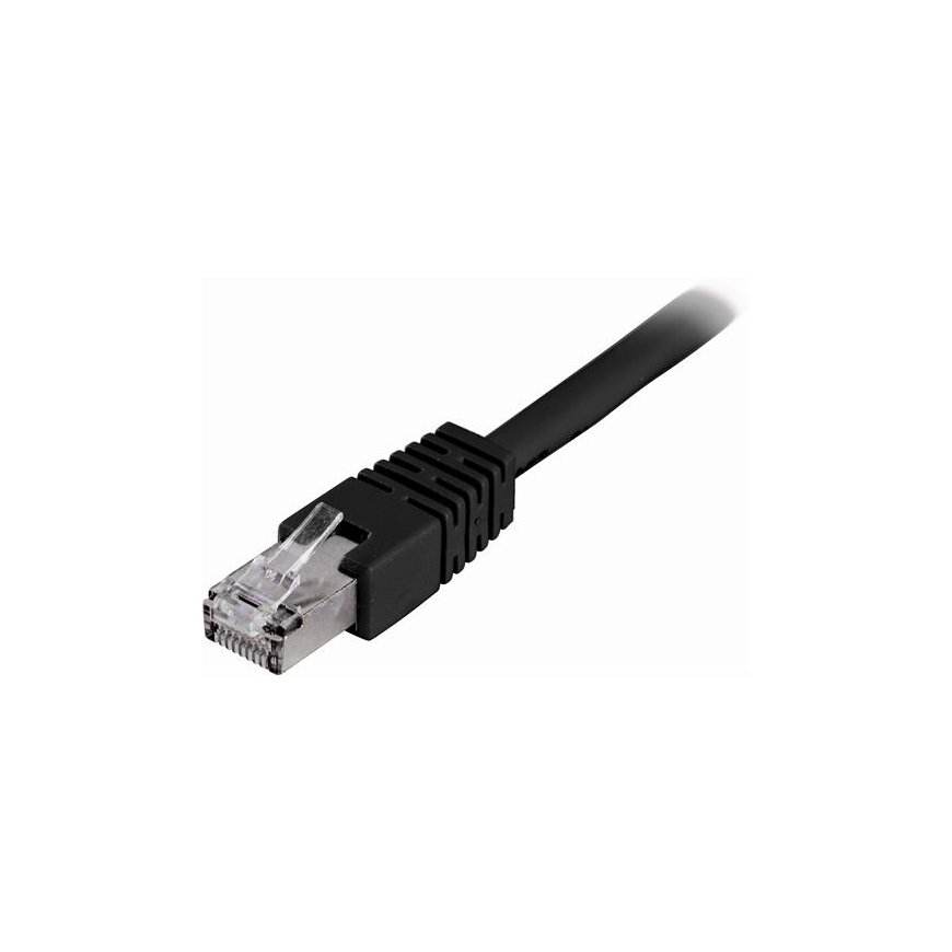 Deltaco STP-630 verkkokaapeli Musta 30 m Cat6 F/UTP (FTP)