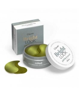 Clavier Bright Look hydrogel eye patches Gold Black Pearl 60 pcs.