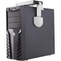 Deltaco SH-40 CPU holder Wall-mounted CPU holder Silver