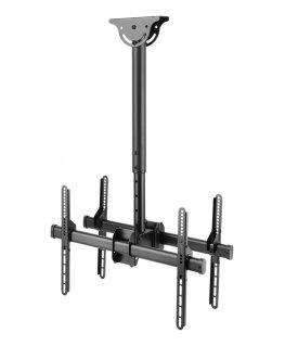 Deltaco ARM-0403 monitora stiprinājums un statīvs 177,8 cm (70") Melns Griesti