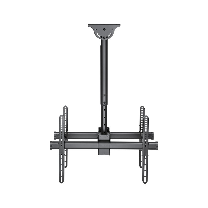 Deltaco ARM-0403 monitor mount / stand 177.8 cm (70") Black Ceiling – 2
