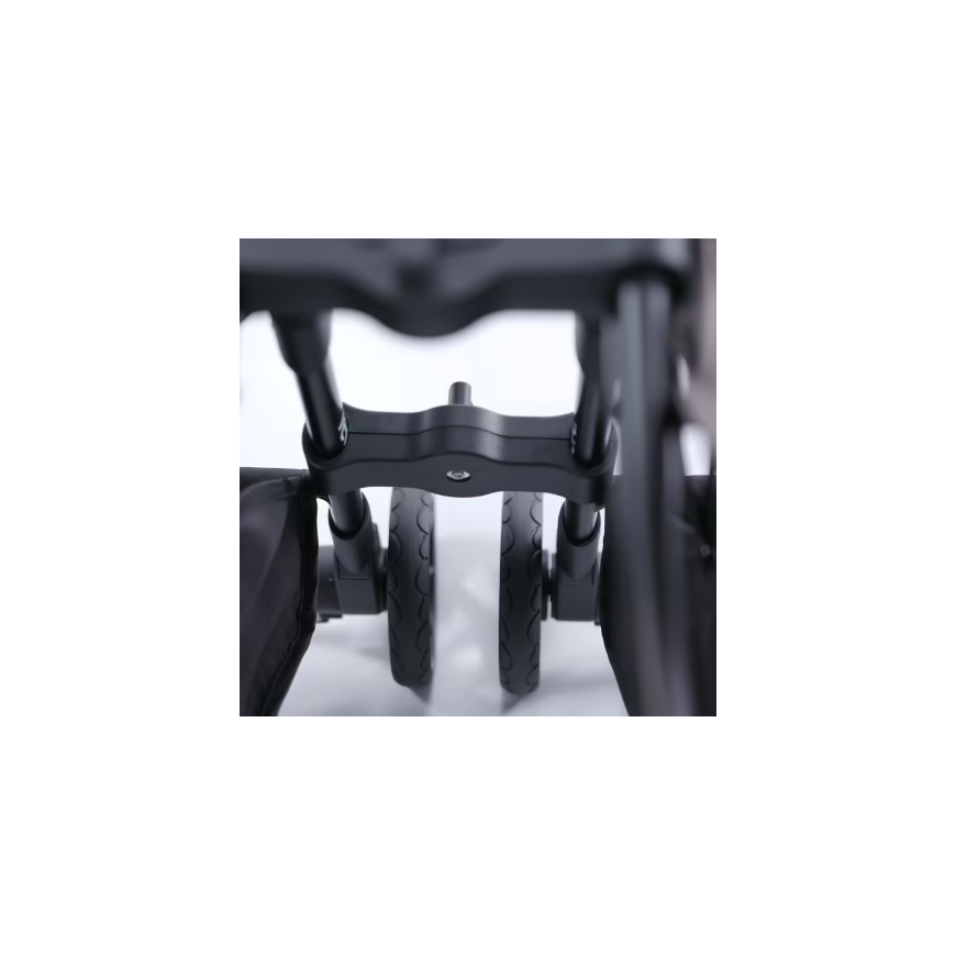 Leclerc Baby Twin/Duo stroller set, black – 3