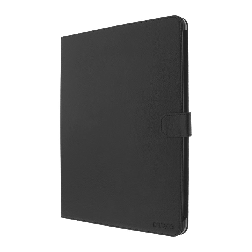 Deltaco - flipomslag til tablet 27,7 cm (10.9") Avattava kotelo Musta