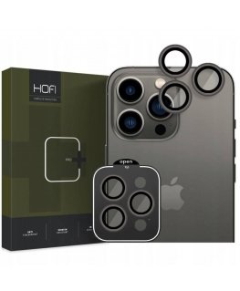 Kaamera kaitseringid Hofi iPhone 15 Pro/15 Pro Max, must