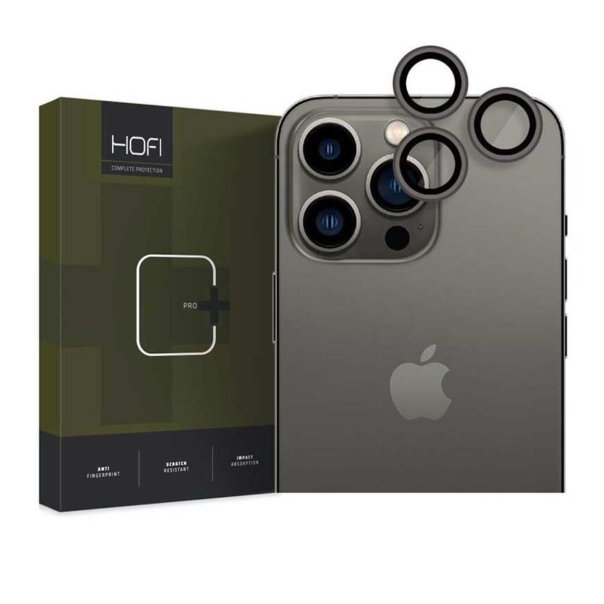 Kaamera kaitseringid Hofi iPhone 15 Pro/15 Pro Max, must – 2