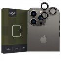 Kaamera kaitseringid Hofi iPhone 15 Pro/15 Pro Max, must Kaamera kaitseringid Hofi iPhone 15 Pro/15 Pro Max, must