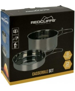 TOURIST BOWL 2in1 STAINLESS STEEL REDCLIFFS