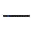 Deltaco GT-8638 pagarinātājs 2 m 7 Maiņstrāvas izvade (-s) Iekštelpas Melns